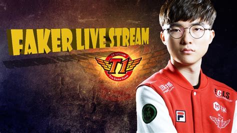 t1 faker live stream